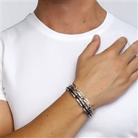 Bracciale Boccadamo Uomo in Acciaio ABR603R - ABR603R